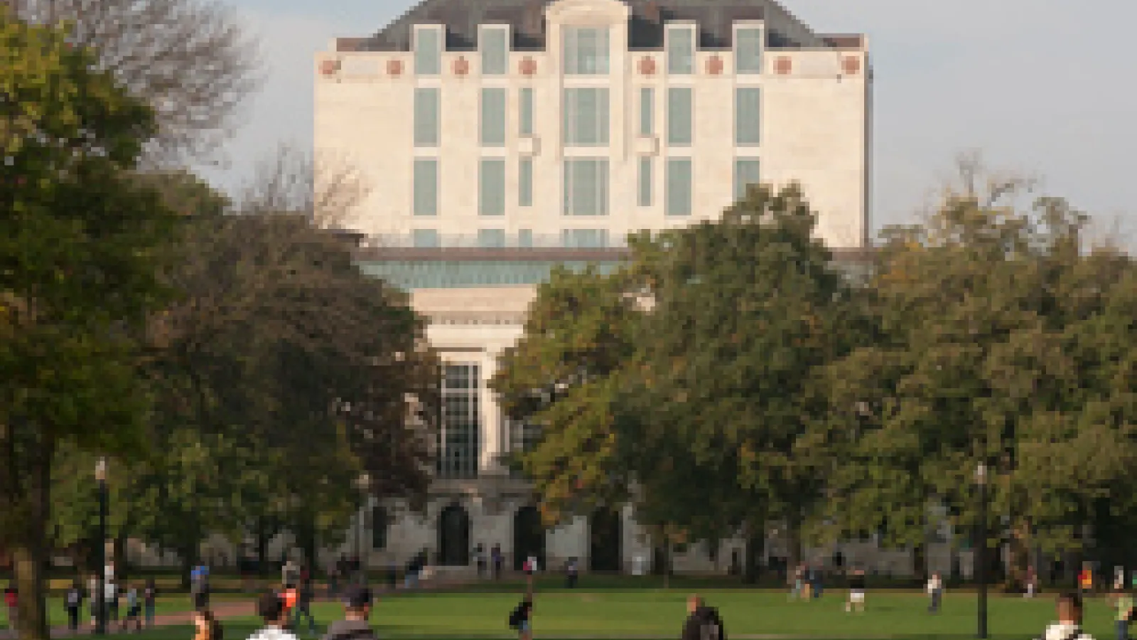 Thompson library from across the oval