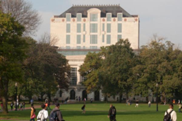 Thompson library from across the oval